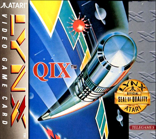 QIX (USA, Europe) Lynx Game Cover